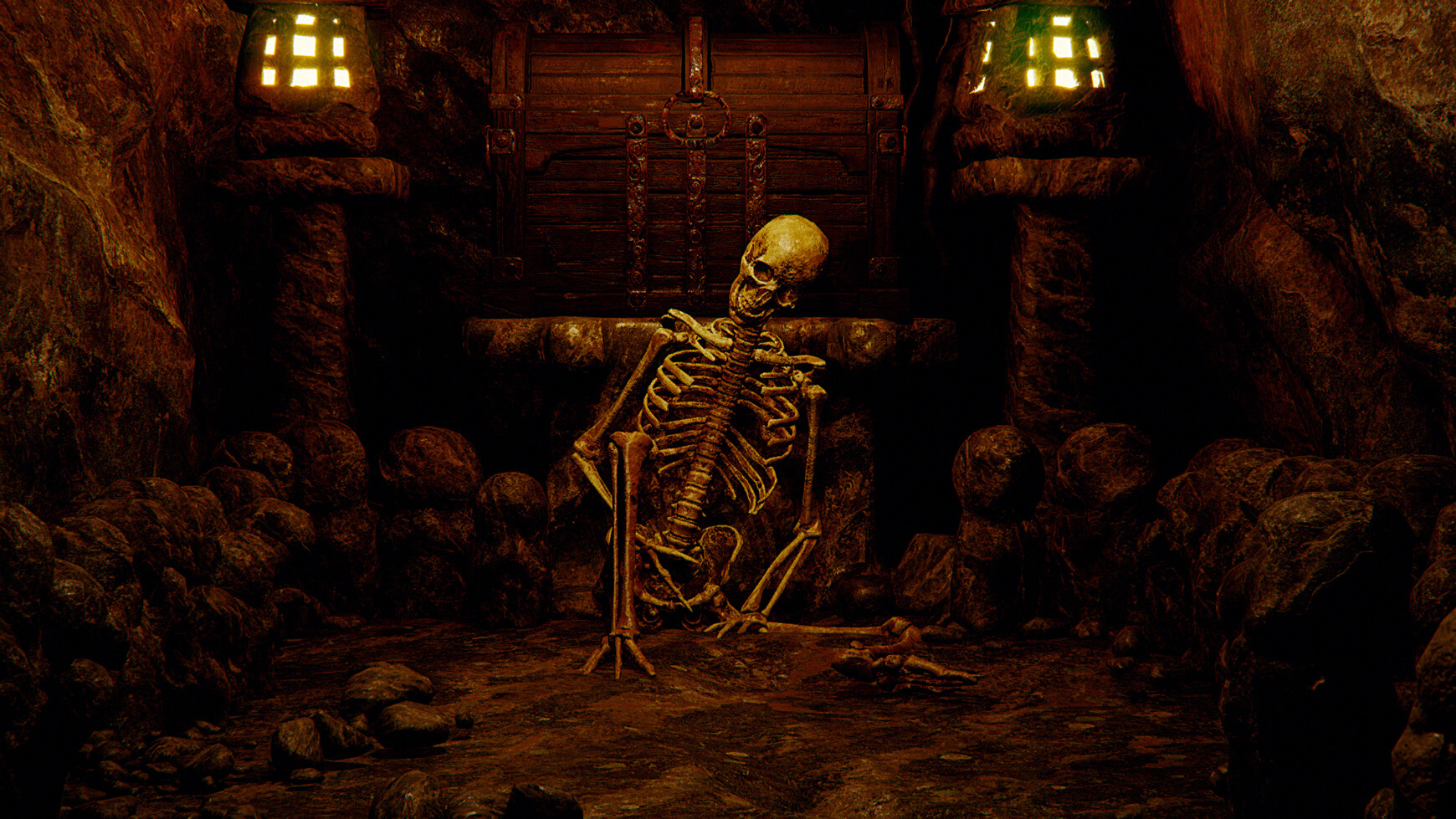 Unreal UE Material Texture Pack Stones Cave Skeleton